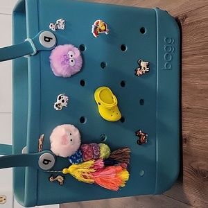 Small bogg bag with bogg pouch used 2 times